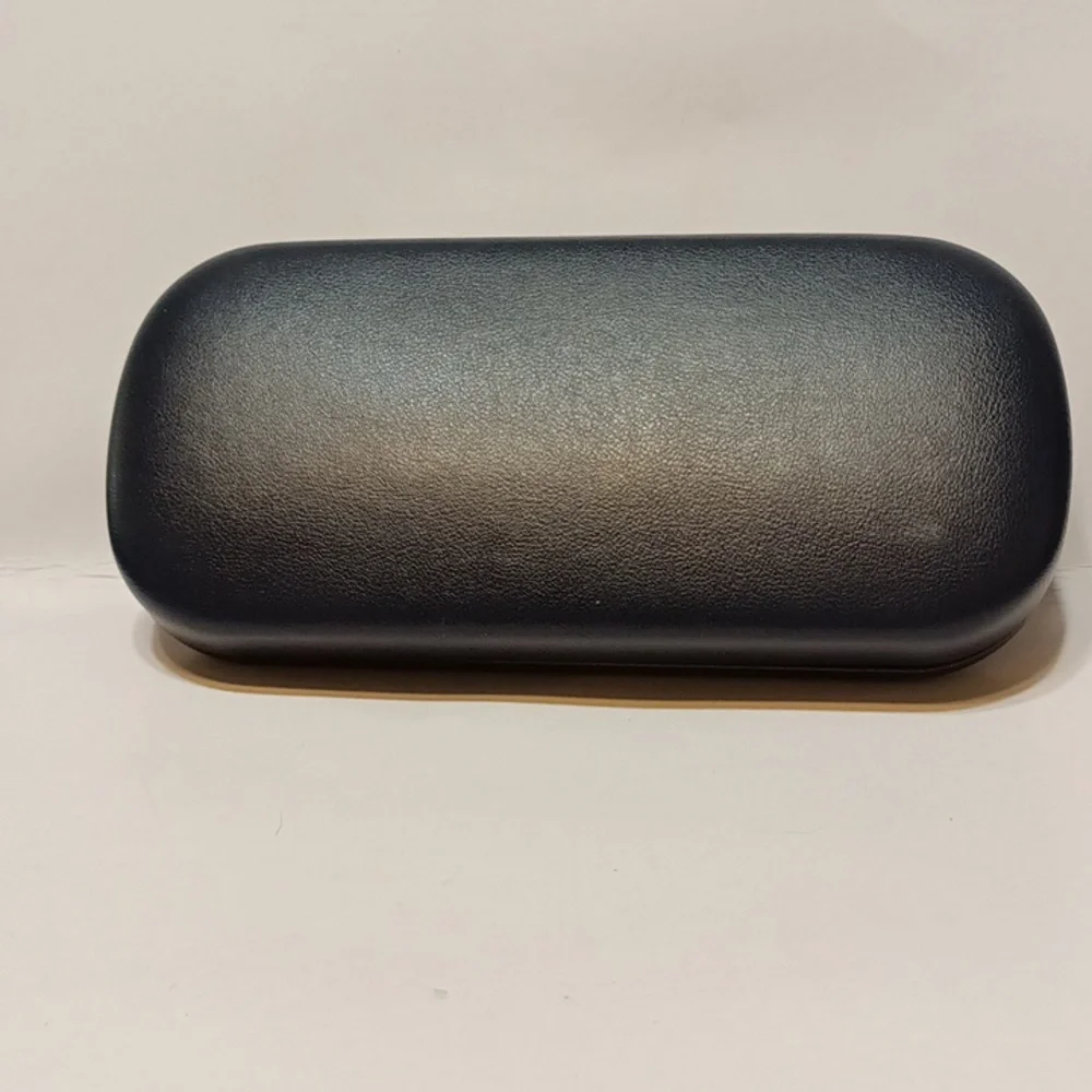 CHAPS glasses case hardshell Blue Hinge lid Optical protection eyewear storage